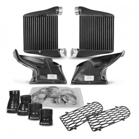 Intercooler pro konkrétní model Comp. Mezichladič Sada EVO2 Audi A4 RS4 B5 včetně karbonového vzduchového krytu | race-shop.cz
