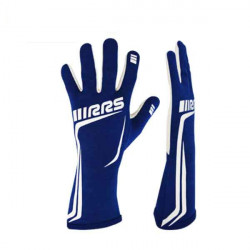 Závodní rukavice RRS Grip 2 s FIA (vnitřní prošití) BLUE