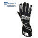 Rukavice FIA závodní rukavice RRS DYNAMIC 2 (vnější šití), černá | race-shop.cz