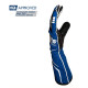 Rukavice Závodní rukavice DYNAMIC 2 s FIA (vnitřní prošití) modrá | race-shop.cz