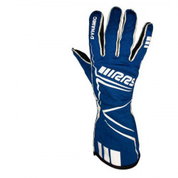 Závodní rukavice DYNAMIC 2 s FIA (vnitřní prošití) modrá