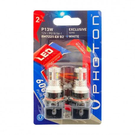 Žárovky a xenonové výbojky PHOTON LED EXCLUSIVE P13W/ P26W žárovky do auta 12V 20W PG18,5d-1 CAN (2ks) | race-shop.cz