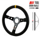 Volanty RRS Monte Carlo steering wheel - F65 350mm- BLACK- Imitace kůže | race-shop.cz