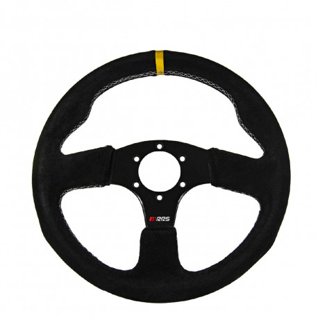 Volanty Steering wheel RRS Apex, 330mm, suede, plochý | race-shop.cz