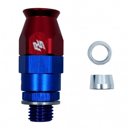 Fitinky přímé ptfe Fitinka an6 na m10x1,25 (samec) přímé | race-shop.cz