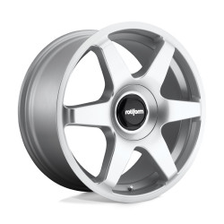 Rotiform R114 SIX disk 18x8.5 5x100/5x112 66.56 ET45, Gloss silver