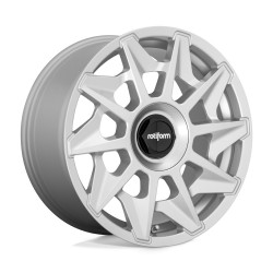 Rotiform R124 CVT wheel 20x8.5 5x112/5x120 72.56 ET45, Gloss silver