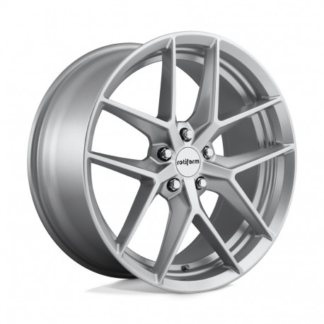 ALU disky Rotiform Rotiform R133 FLG disk 18x8.5 5x108 63.36 ET45, Gloss silver | race-shop.cz