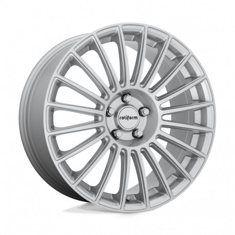 ALU disky Rotiform Rotiform R153 BUC disk 18x8.5 5x112 66.56 ET45, Gloss silver | race-shop.cz