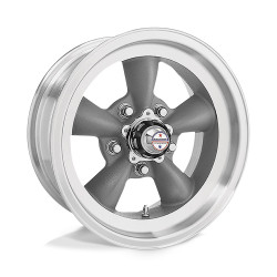American Racing Vintage VN105 TORQ THRUST D disk 15x10 5x127 83.06 ET-44, Torq gray