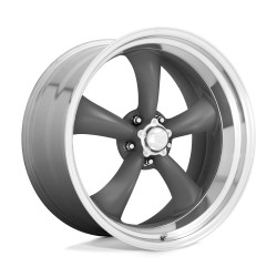 American Racing Vintage VN215 CLASSIC TORQ THRUST II disk 16x7 5x114.3 83.06 ET0, Mag gray