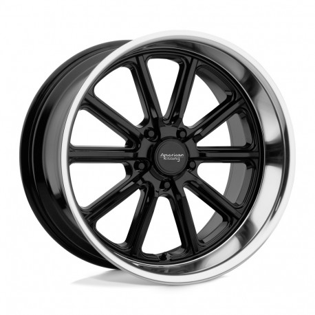 ALU disky American Racing American Racing Vintage VN507 RODDER disk 17x7 5x114.3 72.56 ET0, Gloss black | race-shop.cz