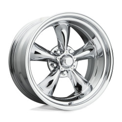 American Racing Vintage VN615 TORQ THRUST II 1 PC disk 16x7 5x120.65 83.06 ET0, Chrome