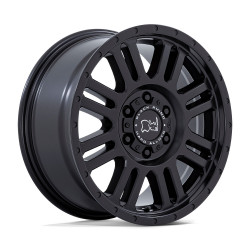Black Rhino yellowstone disk 16x8 6x130 84.1 et38, matte black
