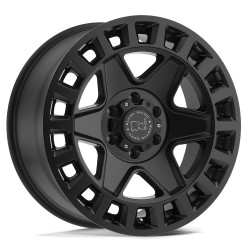 Black Rhino york disk 17x8 5x127 71.5 et30, matte black