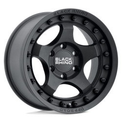 Black Rhino bantam disk 17x8.5 5x127 71.5 et-10, black