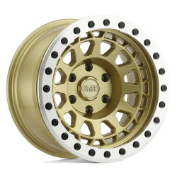 Black Rhino primm beadlock disk 17x8.5 5x114.3 71.5 et-38, matte gold