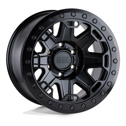 Black Rhino rift beadlock disk 17x8.5 8x170 125.1 et-38, matte black