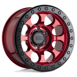 Black Rhino riot disk 17x8.5 6x135 87.1 et0, candy red