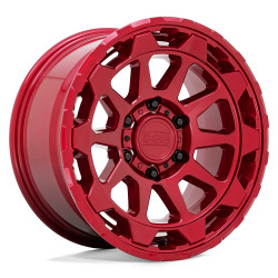 Black Rhino rotor disk 17x8.5 6x139.7 112.1 et12, candy red