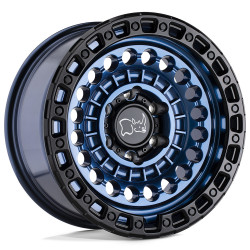 Black Rhino sentinel disk 17x8.5 8x180 124.2 et-18, cobalt blue