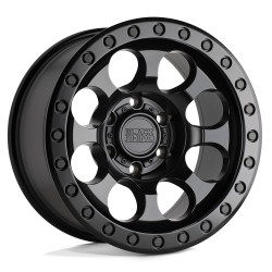 Black Rhino riot disk 17x9 6x135 87.1 et12, matte black