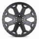 ALU disky Black Rhino Black Rhino warlord disk 17x9 6x139.7 112.1 et12, matte gunmetal | race-shop.cz