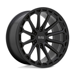 Black Rhino kaizen disk 17x9.5 6x114.3 76.1 et18, matte black