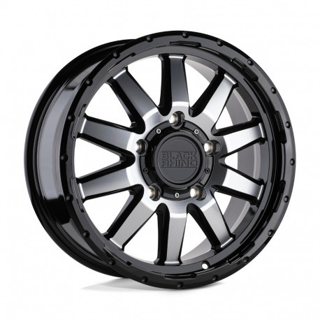 ALU disky Black Rhino Black Rhino excursion disk 18x8 6x139.7 112.1 et48, gloss black | race-shop.cz