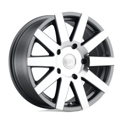 Black Rhino journey disk 18x8 5x130 84.1 et48, gloss gunmetal