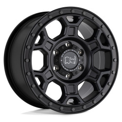 Black Rhino midhill disk 18x8 5x130 78.1 et48, matte black