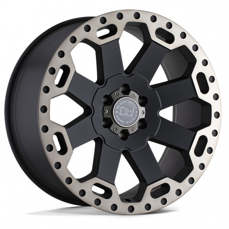 ALU disky Black Rhino Black Rhino warlord disk 18x9 8x180 125.1 et12, matte black | race-shop.cz
