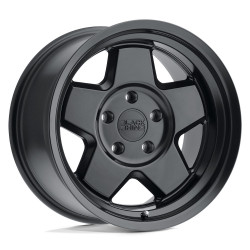 Black Rhino realm disk 18x9.5 5x127 71.5 et-18, matte black