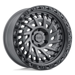 Black Rhino shredder disk 18x9.5 5x127 71.5 et-18, matte gunmetal