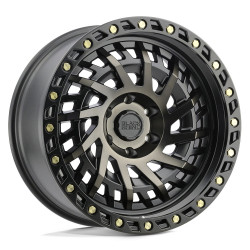 Black Rhino shredder disk 18x9.5 5x127 71.5 et-18, matte black