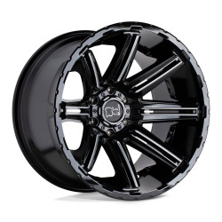 Black Rhino rampage disk 20x12 8x170 125.1 et-44, gloss black