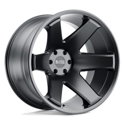 Black Rhino raze disk 20x12 5x127 71.5 et-44, matte black