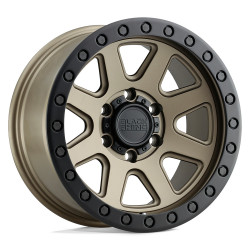 Black Rhino baker disk 20x9 5x127 71.5 et-18, matte bronze