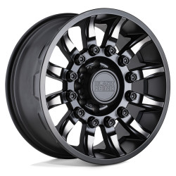 Black Rhino mission disk 20x9 6x120 67.06 et12, matte black