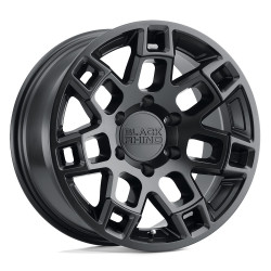 Black Rhino ridge disk 20x9 5x127 71.5 et-18, matte black