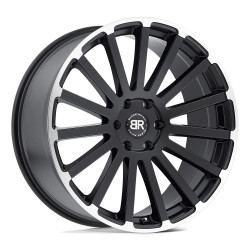 Black Rhino spear disk 20x9 6x114.3 76.1 et40, matte black