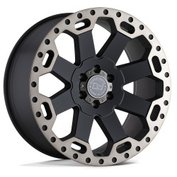 Black Rhino warlord disk 20x9 5x127 71.5 et-12, matte black
