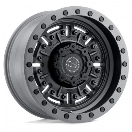 ALU disky Black Rhino Black Rhino abrams disk 20x9.5 8x165.1 122.4 et-18, matte gunmetal | race-shop.cz