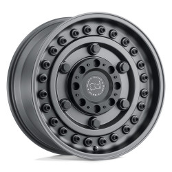Black Rhino armory disk 20x9.5 8x165.1 122.4 et6, gun black