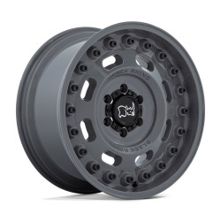 Black Rhino axle disk 20x9.5 6x139.7 112.1 et-18, battleship gray