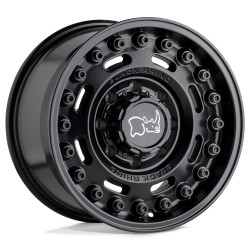 Black Rhino axle disk 20x9.5 5x130 84.1 et25, matte black