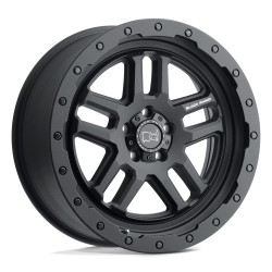 Black Rhino barstow disk 20x9.5 6x139.7 112.1 et12, matte black