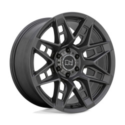 Black Rhino caprock disk 20x9.5 6x139.7 112.1 et-18, matte gunmetal