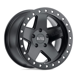 Black Rhino crawler disk 20x9.5 5x127 71.5 et-18, matte black