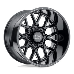 Black Rhino grimlock disk 20x9.5 6x139.7 112.1 et-18, gloss black